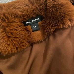 Beautiful teddy bear vest - Stella Dot, size M.